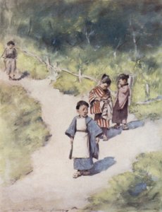 En solrig gåtur af Mortimer Ludington Menpes